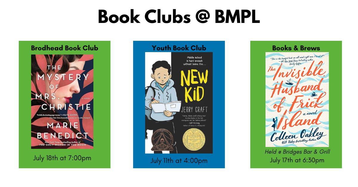July Book Clubs