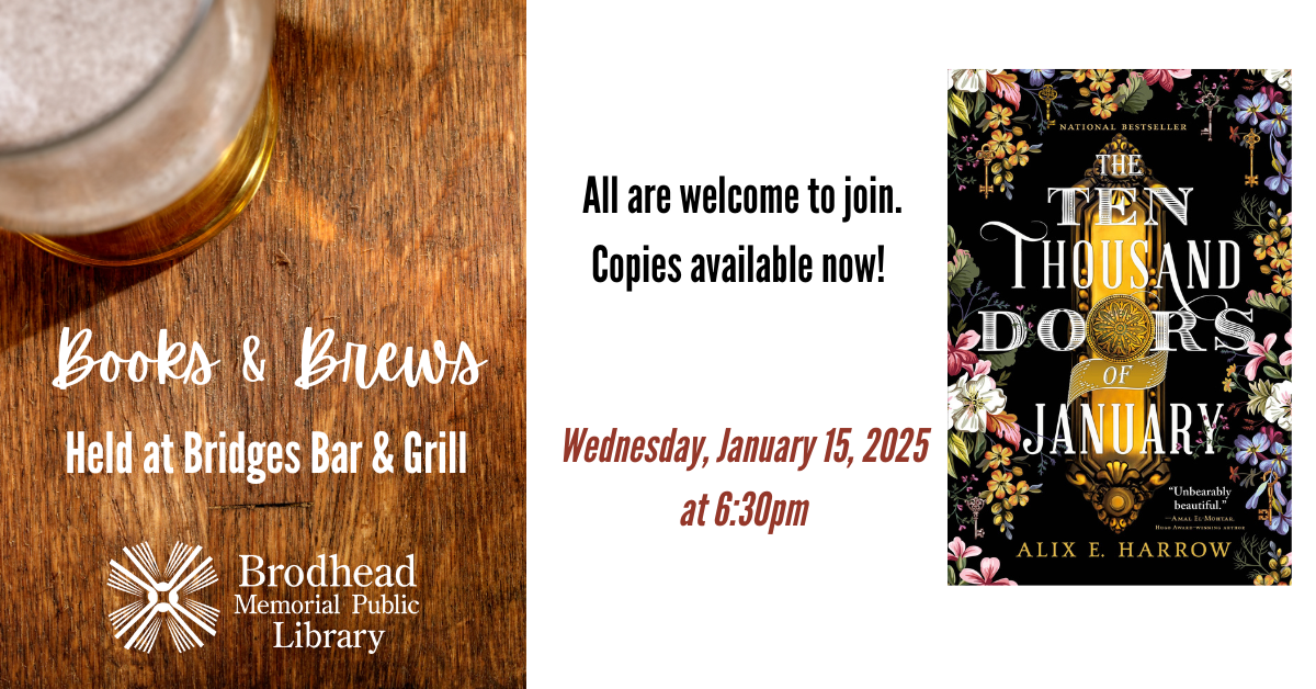 books and brews january